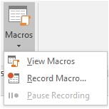 microsoft word macro recorder