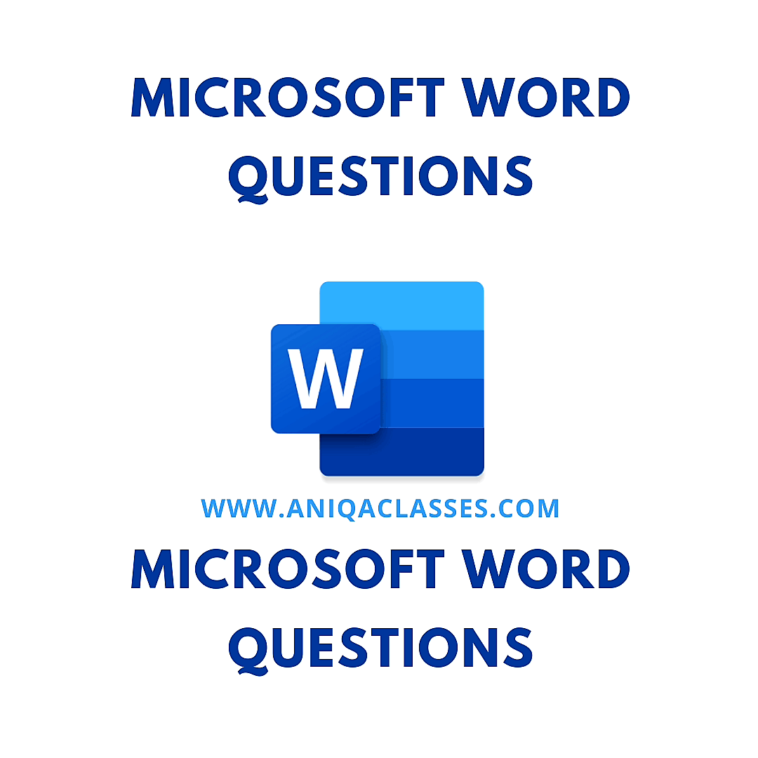 microsoft-word-question-in-hindi-part-01-aniqa-classes